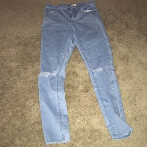 Medium Wash Skinny Jeans